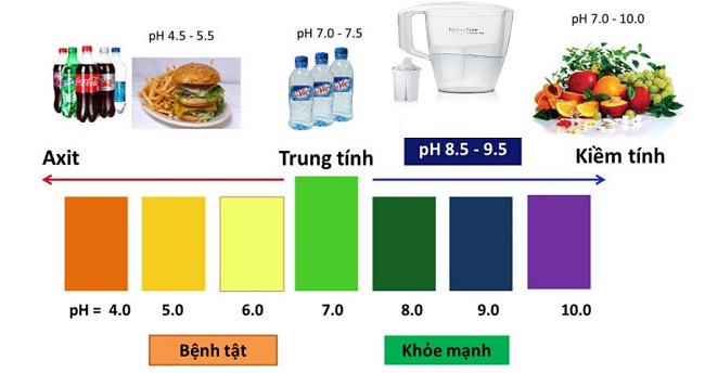 Độ pH trong nước bao nhiêu là phù hợp cho sức khỏe con người?