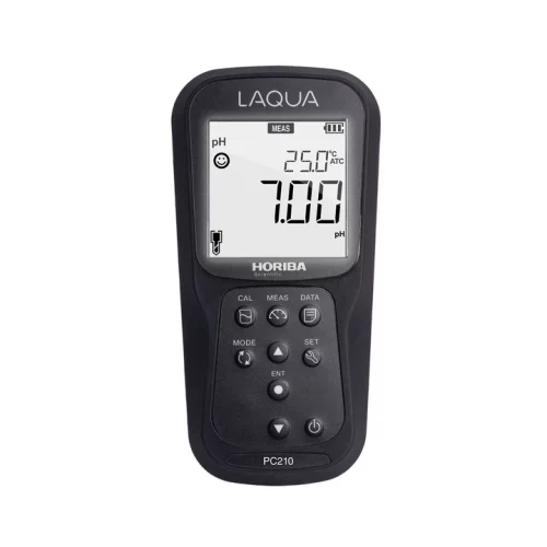 Máy đo pH/ORP/độ dẫn/TDS/điện trở/độ mặn cầm tay - PC210M - Horiba