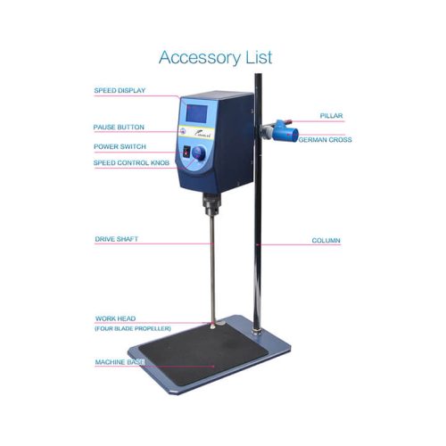 Máy khuấy đũa có màn hình, hẹn giờ - Joanlab