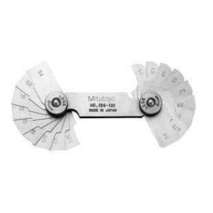 Dưỡng đo bán kính 26 lá Mitutoyo 186-902