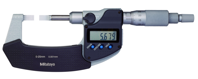 Panme Đo Rãnh Điện Tử 25-50mm – 422-231-30 – Mitutoyo