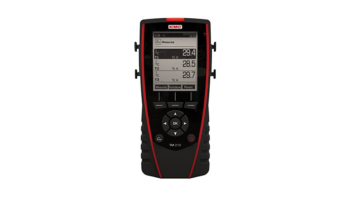 Máy đo nhiệt độ đa kênh Kimo - TM210