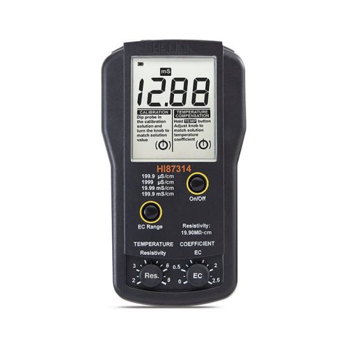Máy Đo Độ Dẫn Và Trở Kháng - HI87314 - Hanna