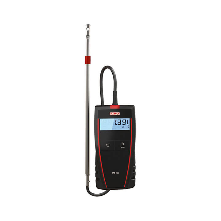 Máy Đo Tốc Độ Gió, Lưu Lượng Gió Dạng Cánh Quạt - VT50 - KIMO