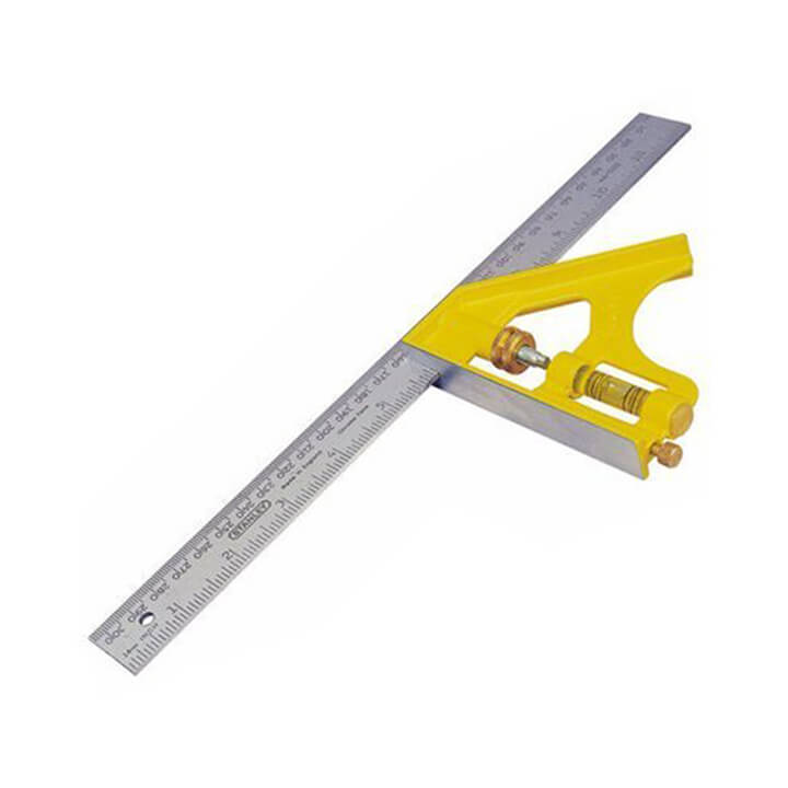 Thước Vuông Kết Hợp Cán Cầm Nhựa 12 Inch - 46-028 - Stanley