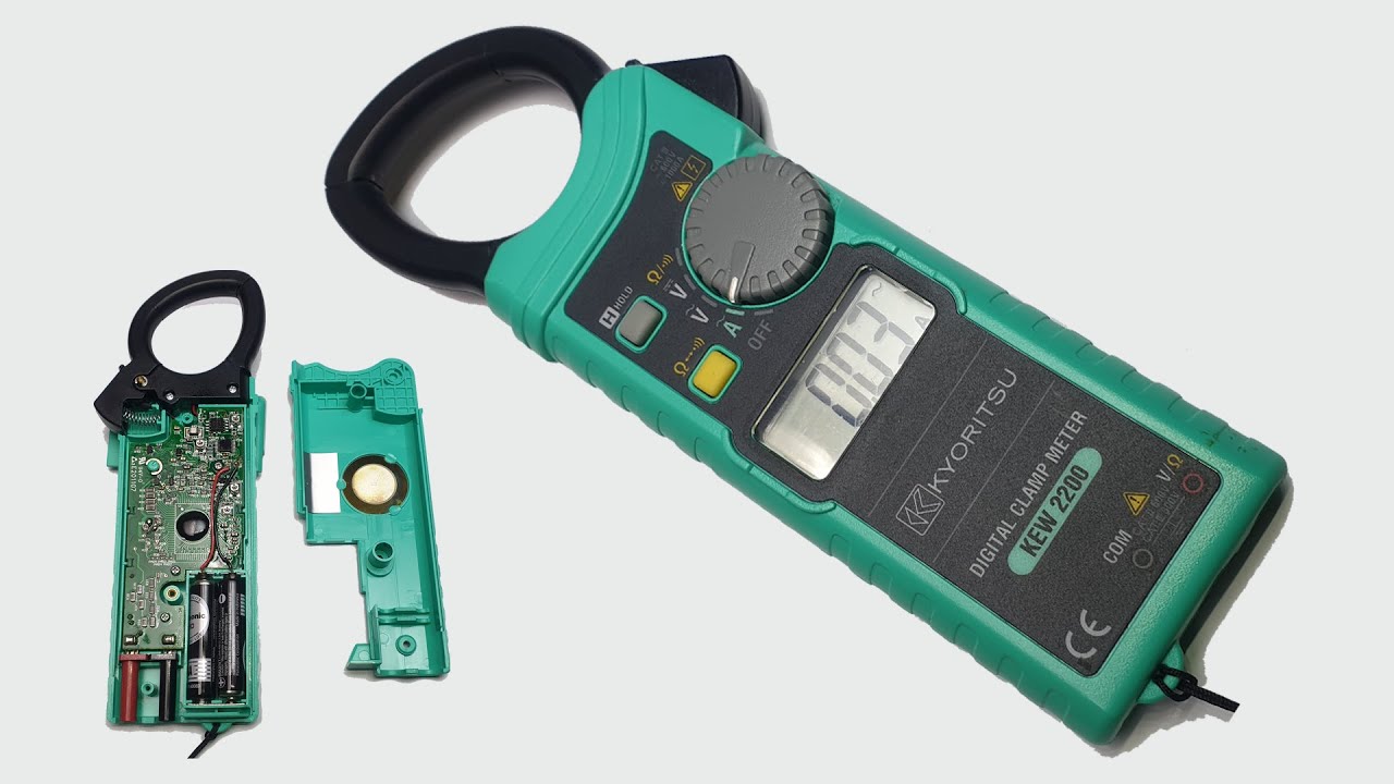 Cấu tạo Ampe kìm kyoritsu 2200