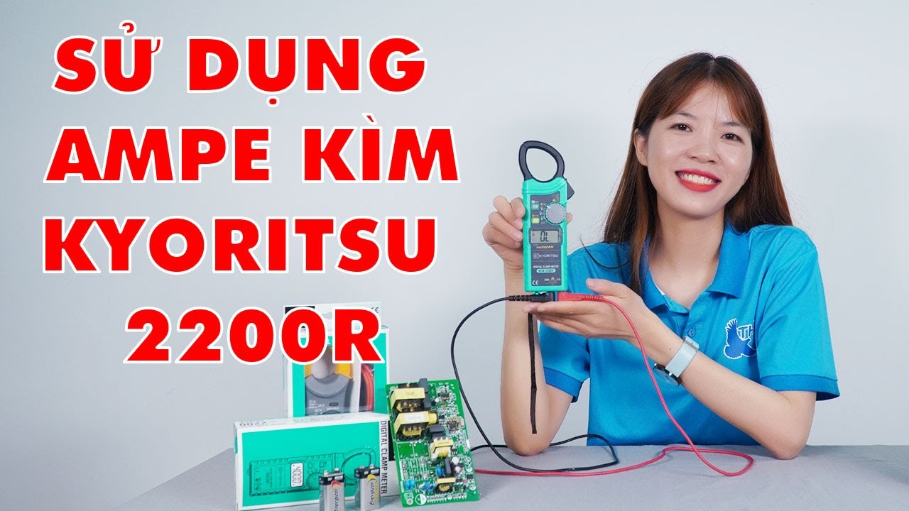 Ứng dụng của Ampe kìm kyoritsu 2200