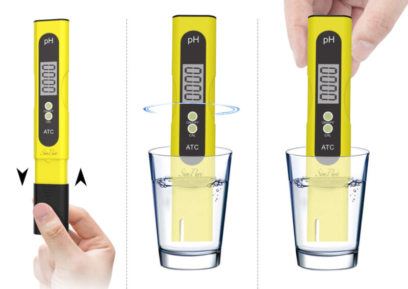 Những chú ý khi sử dụng máy đo pH