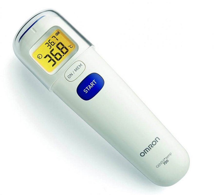 Nhiệt kế hồng ngoại Omron
