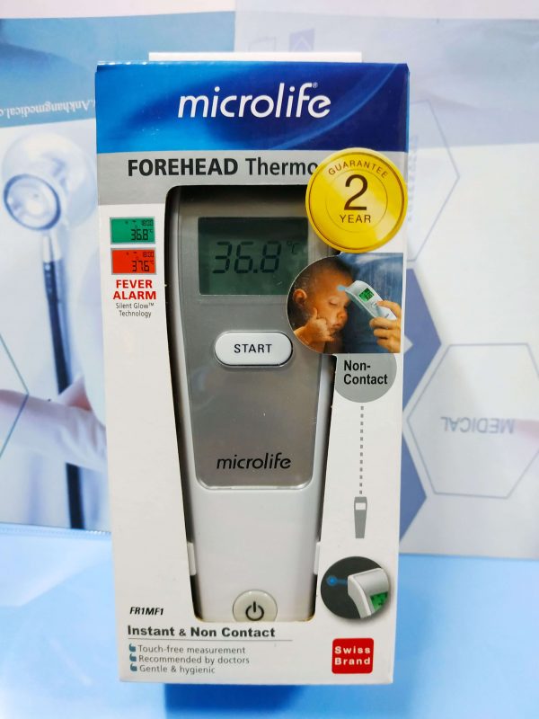 Nhiệt kế điện tử hồng ngoại đo trán Microlife FR1MF1