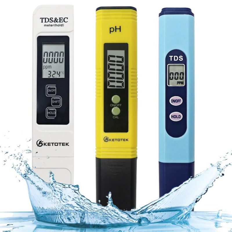 Kiểm tra nước sach thế nào với bút đo pH và TDS