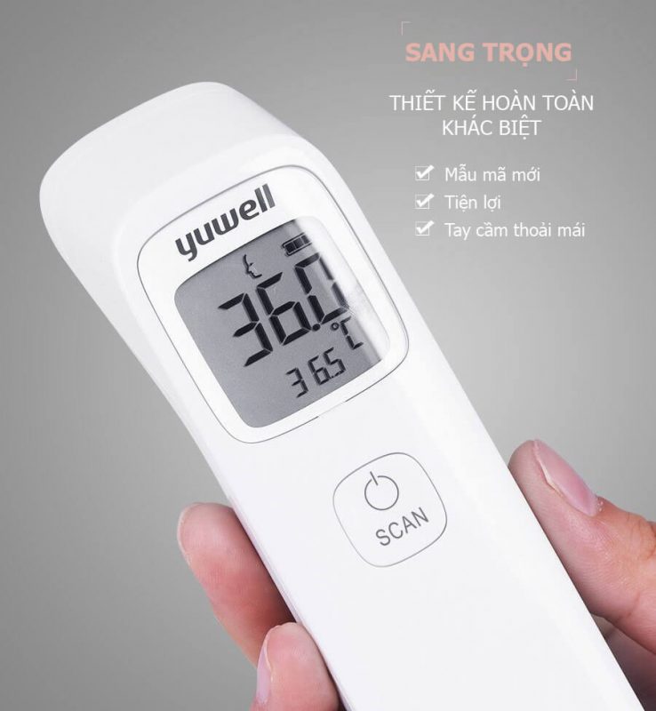 NÊN TIN TƯỞNG LỰA CHỌN MUA MÁY ĐO THÂN NHIỆT YUWELL CHÍNH HÃNG TẠI METROTECH