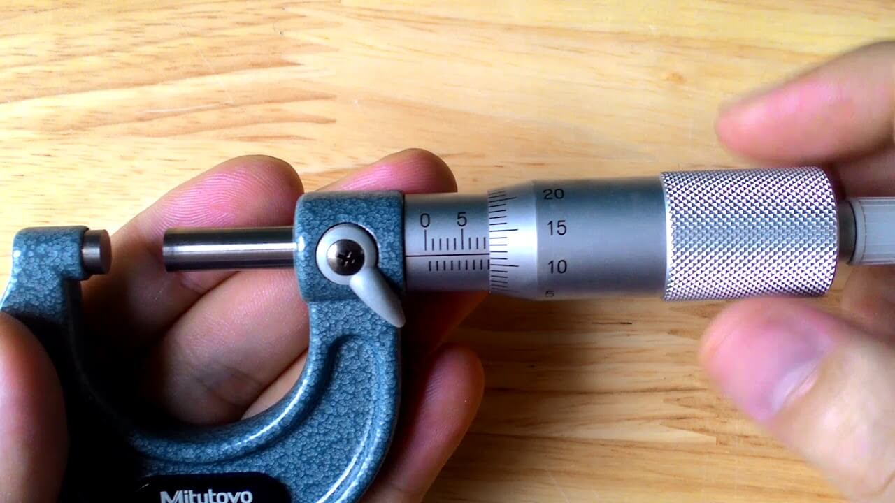 Cách đọc trị số đo của thước Panme