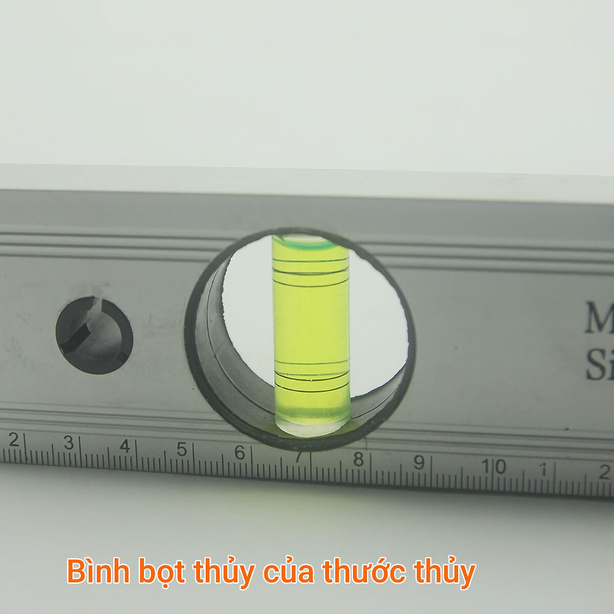 Cấu tạo của thước thủy