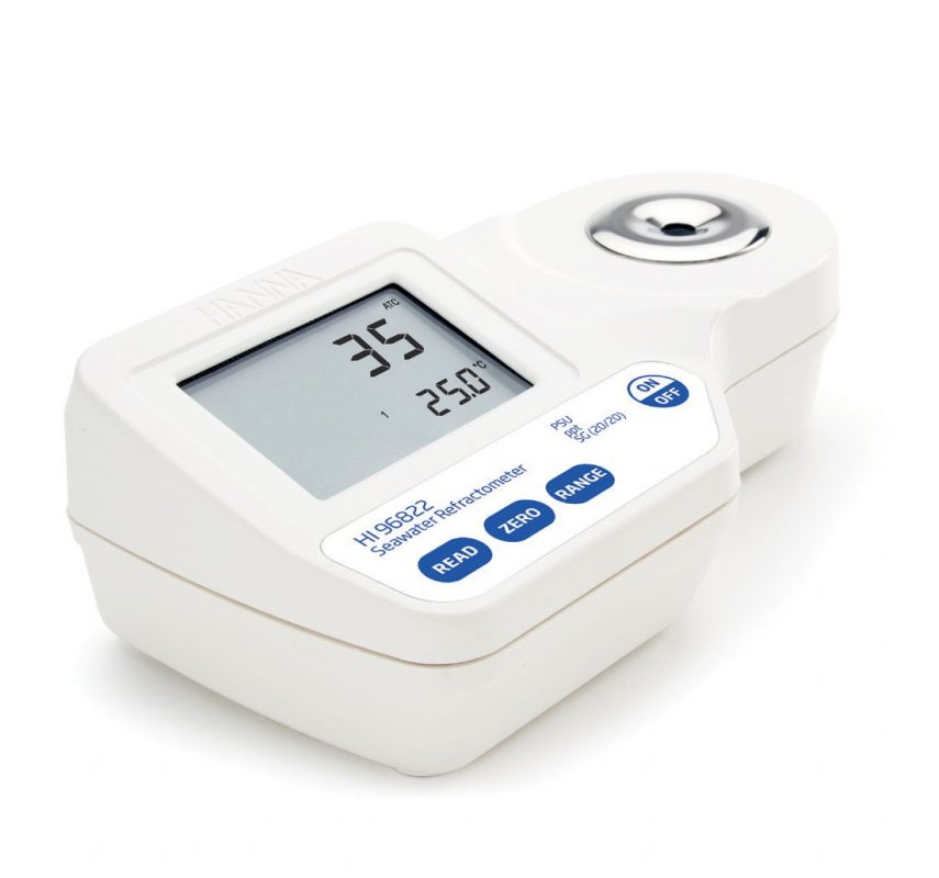 Khúc xạ kế đo độ mặn trong thực phẩm Hanna HI96821