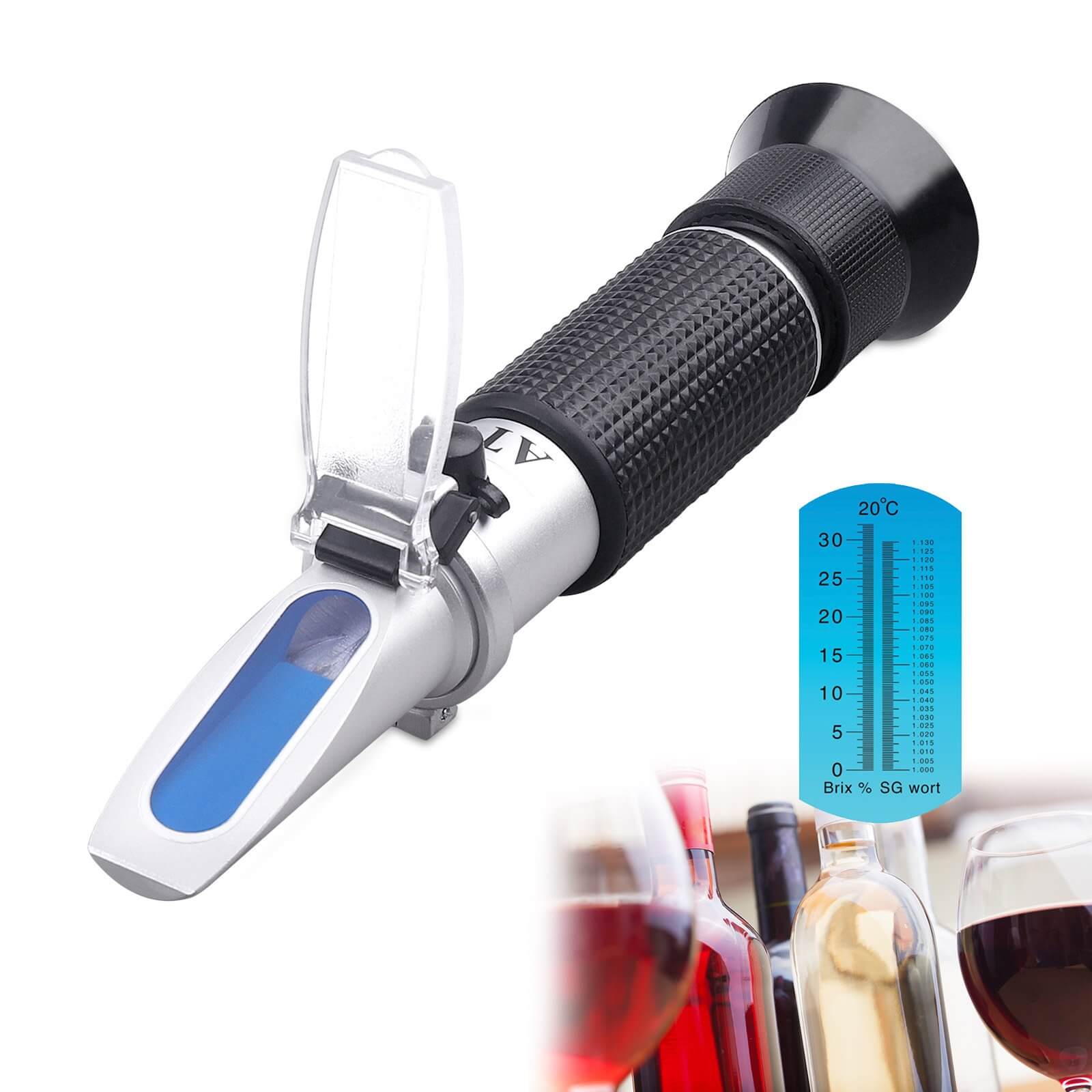 Khúc xạ kế đo độ còn trong rượu LH-J80