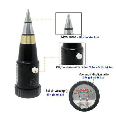 ĐẶC ĐIỂM NỔI BẬT CỦA MÁY ĐO ĐỘ ẨM, pH CỦA ĐẤT pH707
