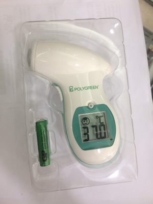 NHIỆT KẾ POLYGREEN KI-8280 CÓ CHỨC NĂNG CẢNH BÁO SỐT CAO