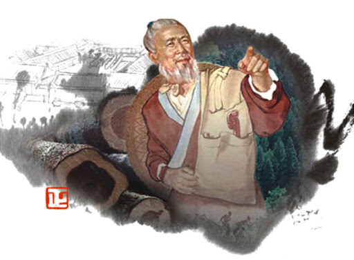 Câu chuyện sáng tạo ra thước lỗ ban xây dựng