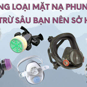 Những loại mặt nạ phun thuốc trừ sâu bạn nên sở hữu