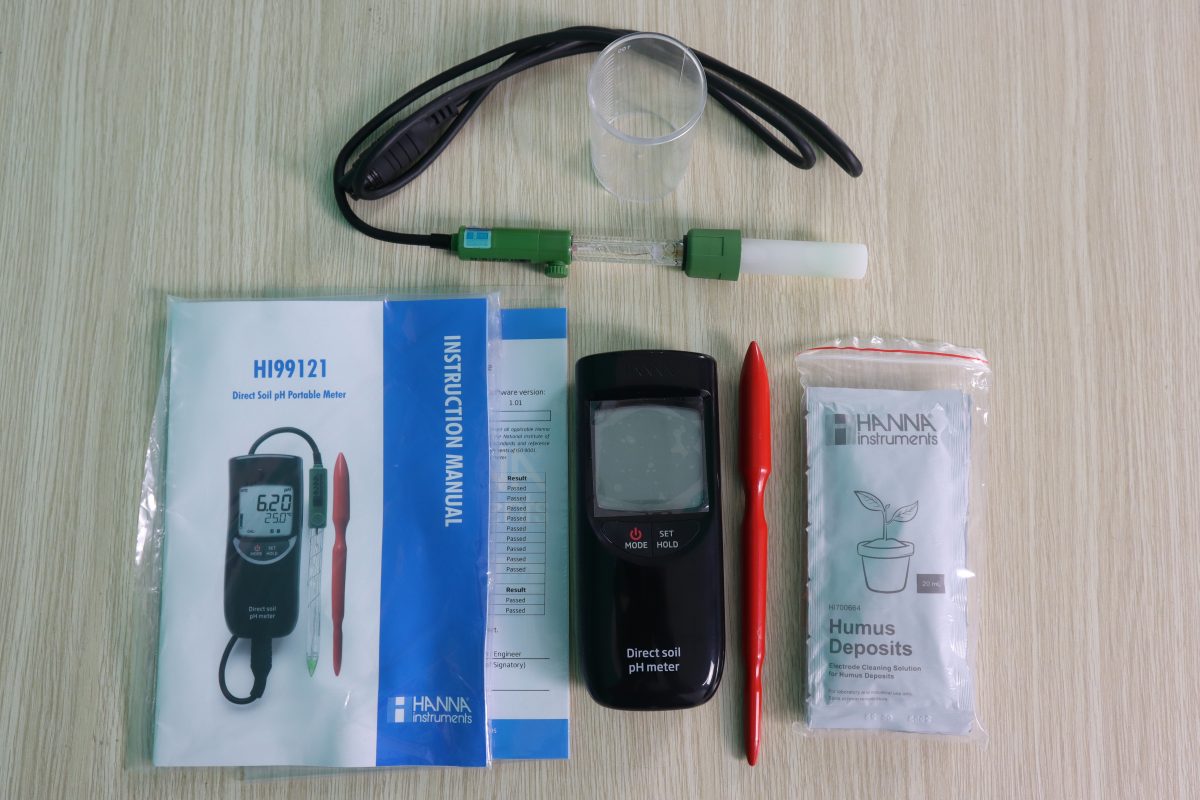 THÔNG SỐ KỸ THUẬT MÁY ĐO pHNHIỆT ĐỘ CỦA ĐẤT HI99121-HANNA