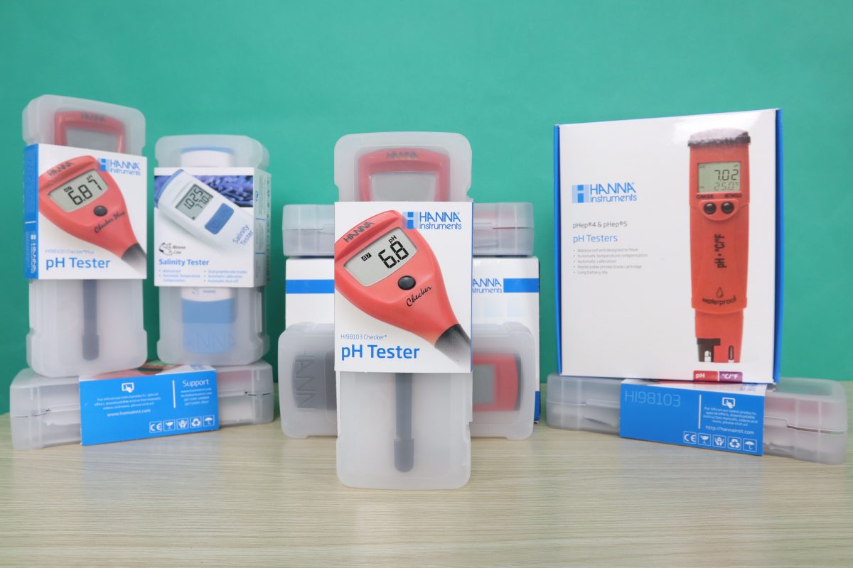 ỨNG DỤNG BÚT ĐO pH-HI98103-HANNA