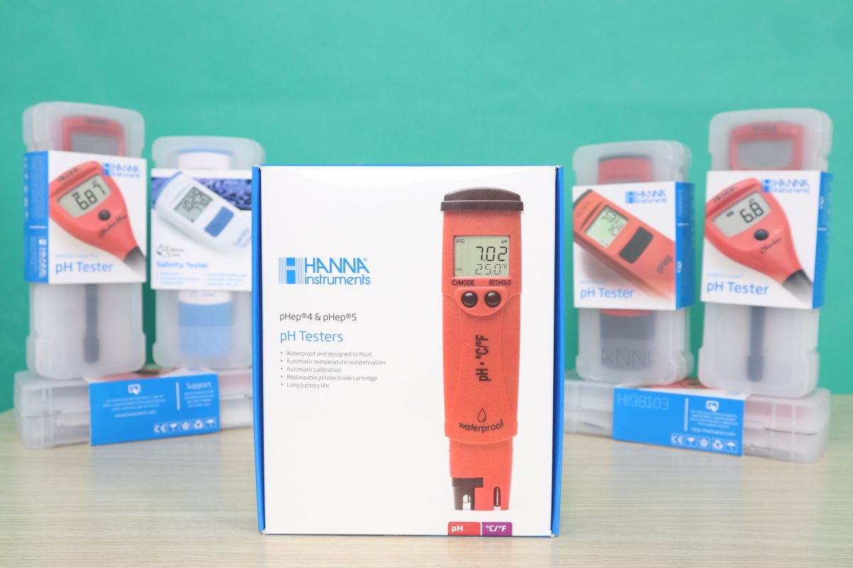 ỨNG DỤNG BÚT ĐO pH NƯỚC-HANNA-HI98127