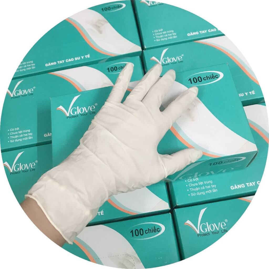 Găng tay y tế có bột VGLOVE