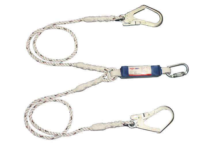 Dây treo an toàn 2 móc nối với 1 carabiner có cục giảm sóc - 1390199 - 3M