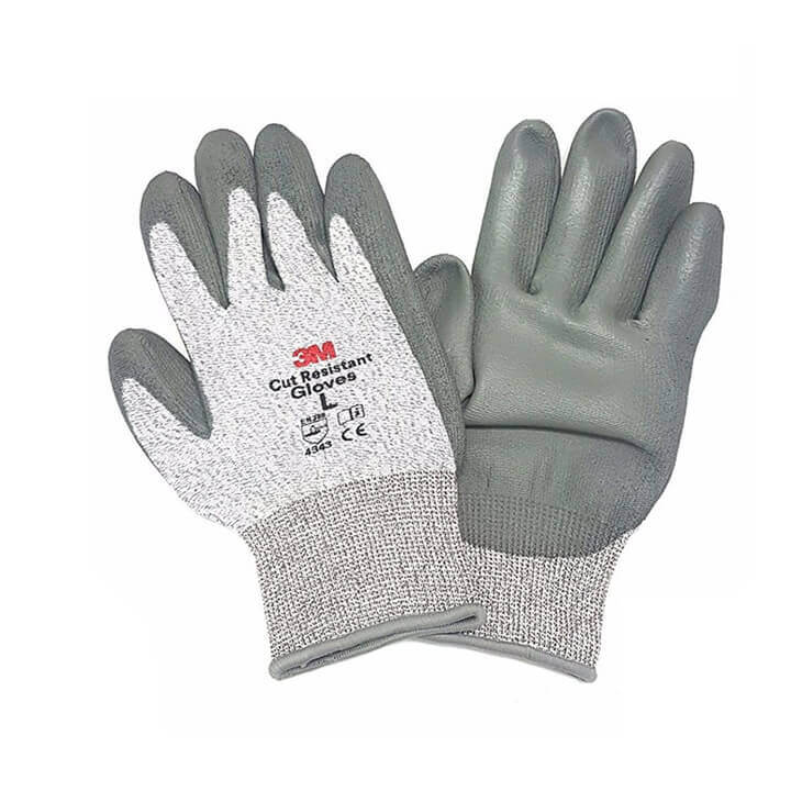 Găng Tay Chống Cắt Cấp Độ 1 Màu Xám - 3M