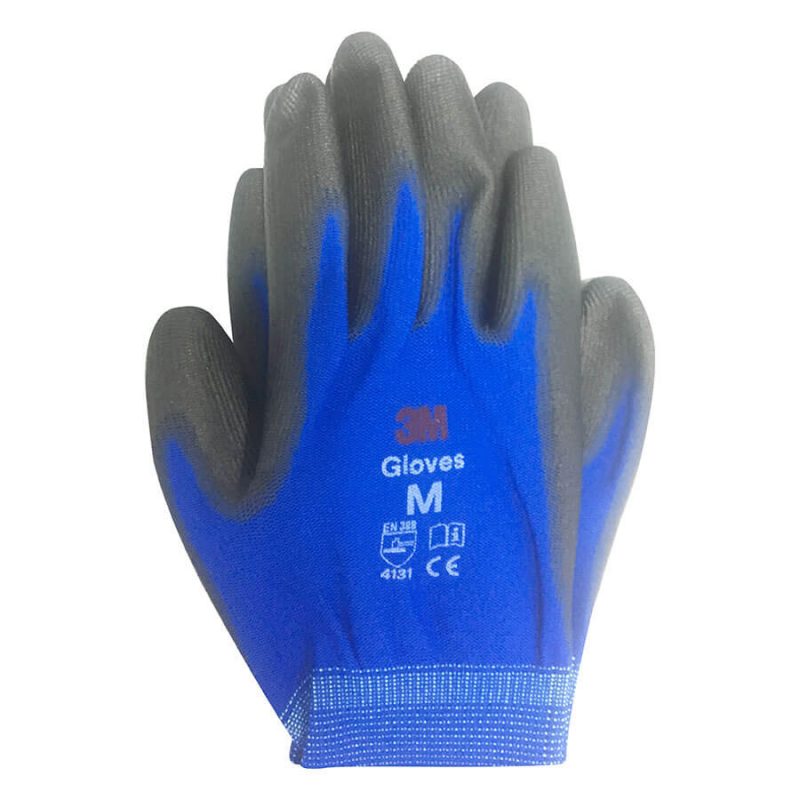 Găng Tay Chống Cắt Cấp Độ 1 Xanh Đen - 3M