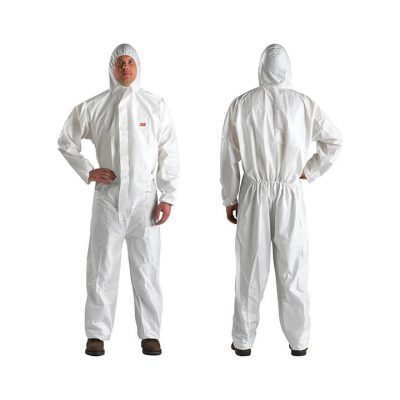Quần áo bảo vệ 4510, màu trắng - 3M