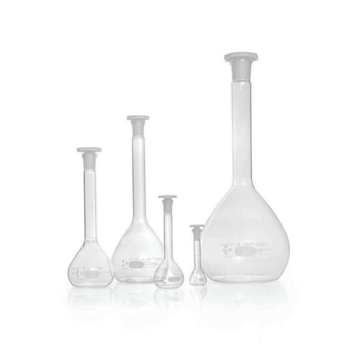 Bình định mức class A nút nhựa chữ trắng - Duran