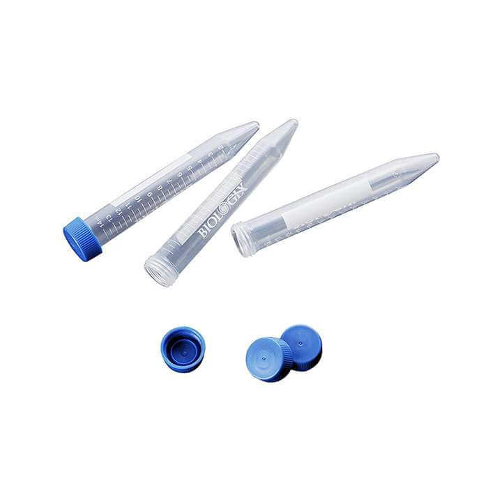Ống ly tâm nhựa, nắp PE 15ml - 10-9815 - Biologix