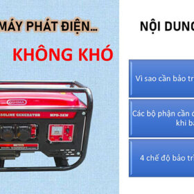 Bảo trì máy phát điện
