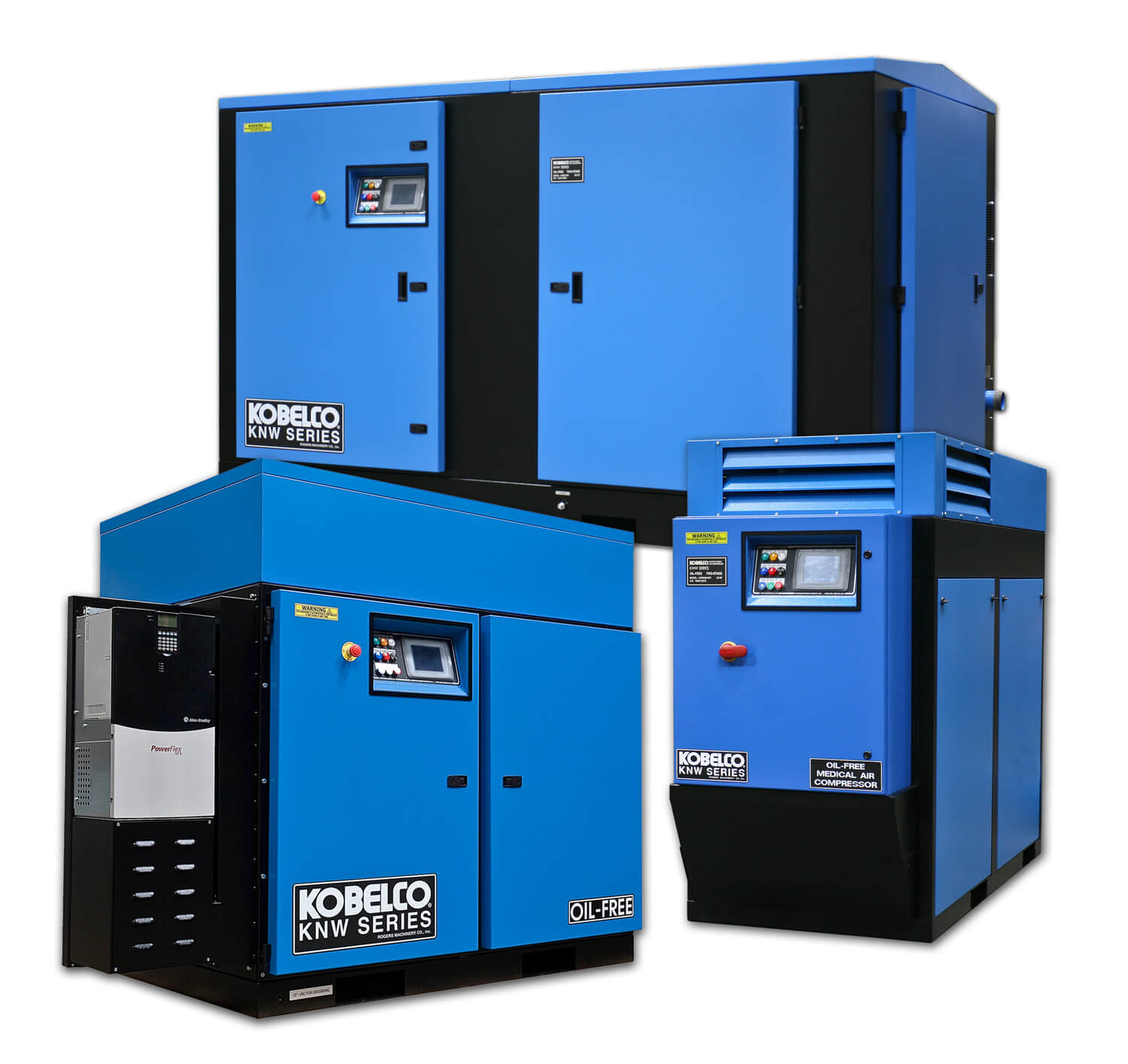 Máy nén khí trục vít Kobelco
