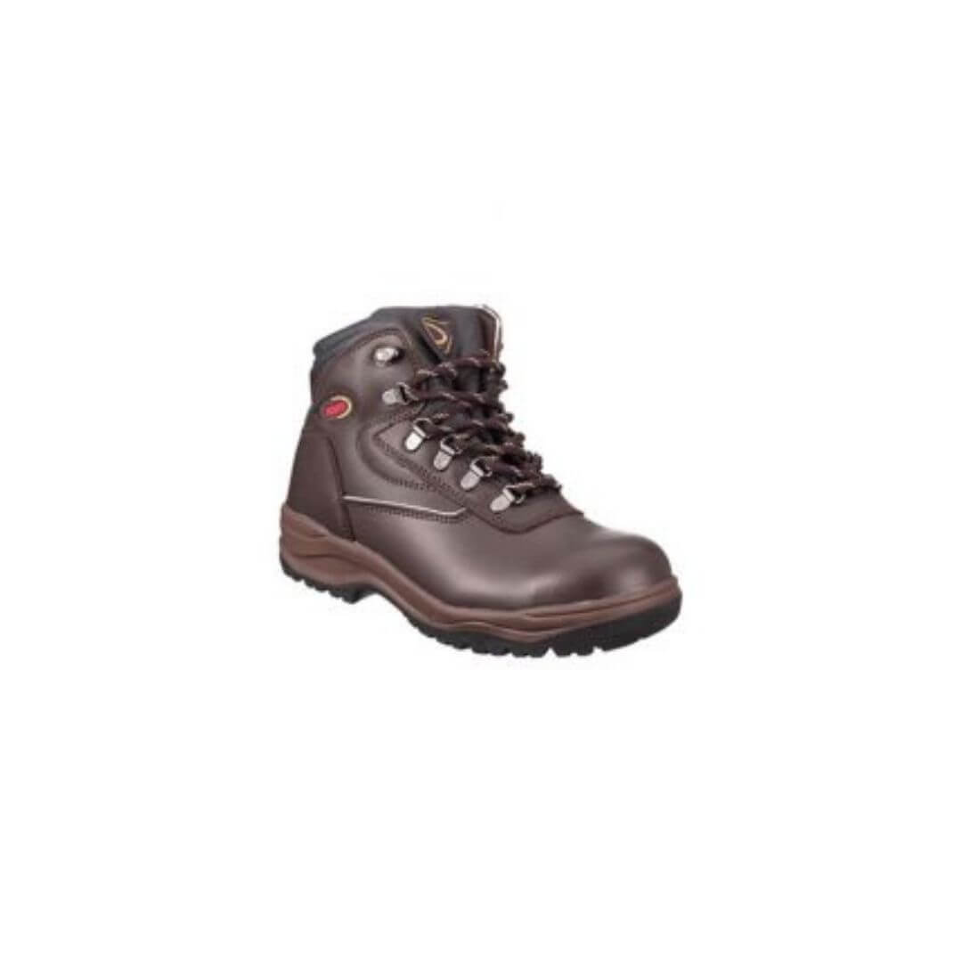 Giày bảo hộ cao cổ da bò thật 6 Inch HS-05-2 Sherpa - Hans