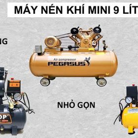 Máy nén khí mini 9 lít
