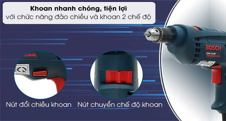 Máy khoan Bosch GSB 550