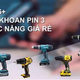Máy khoan pin 3 chức năng