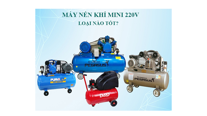 Máy bơm hơi mini 220V Puma