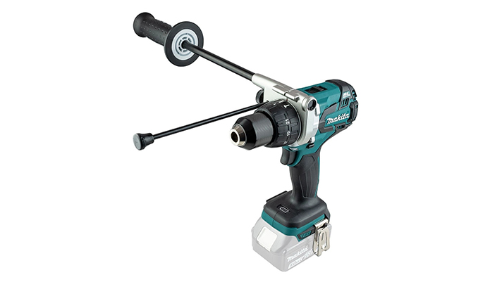Máy khoan búa vặn vít dùng pin Makita DHP481