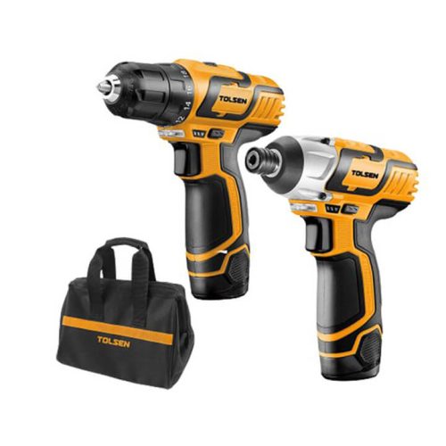 Bộ 2 máy khoan Pin và bắt vít 12V (79023 và 79025) - 79028 - Tolsen