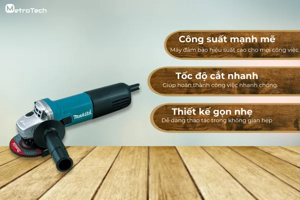 Máy mài góc - Makita - 9556HN