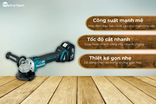 Máy mài góc dùng pin - Makita - DGA404