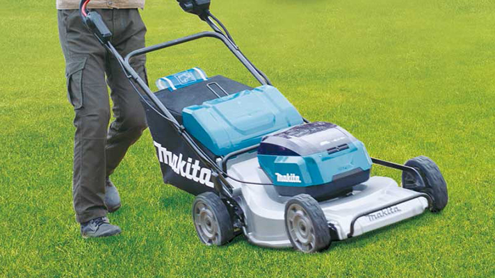 Máy cắt cỏ đẩy tay dùng pin Makita DLM533-G