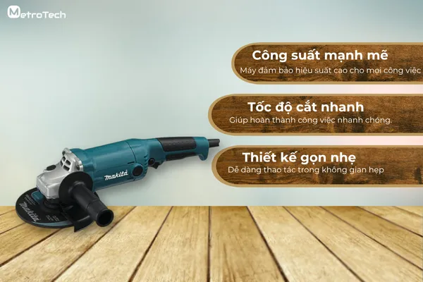 Máy mài góc Maikita GA6010