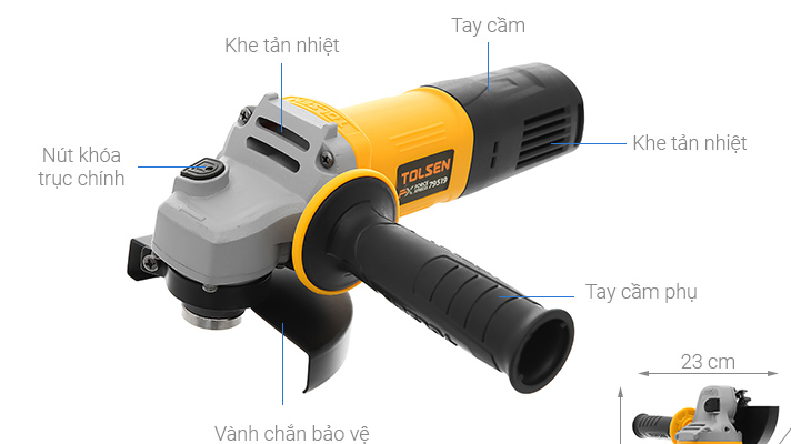 Máy mài góc Tolsen 79519