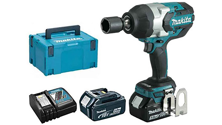 Bộ sản phẩm máy vặn bu lông Makita DTW1001-G