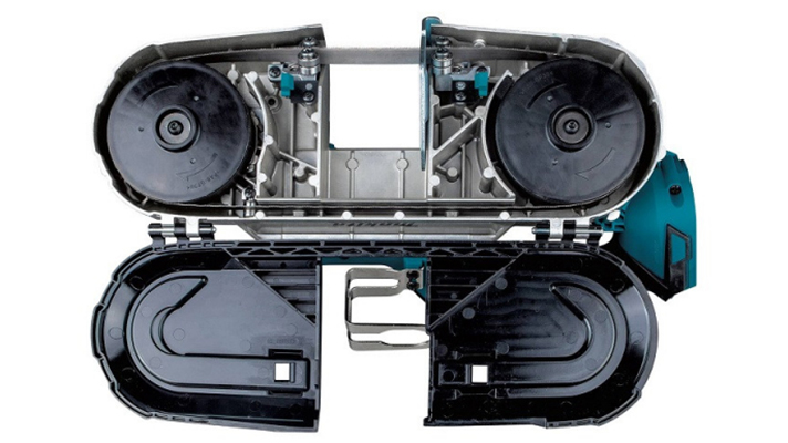 Cấu tạo máy cưa vòng Makita DPB182Z